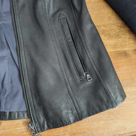 Vintage Leather Jacket in Brown - Picture 5 of 5